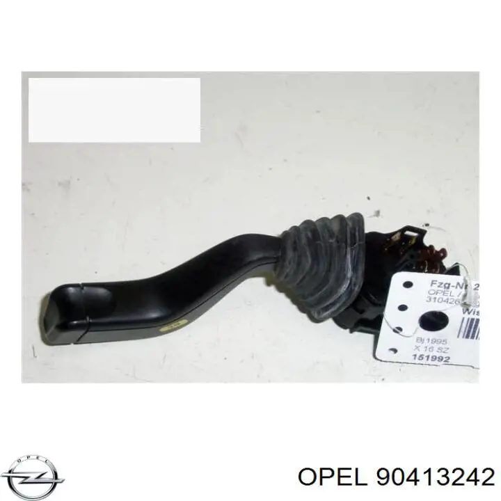 Conmutador derecho de la columna de dirección 1241134 Opel