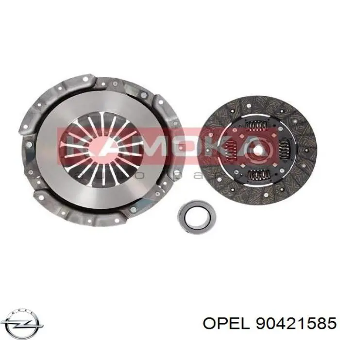 90421585 Opel kit de embrague (3 partes)