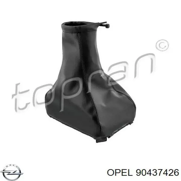 90437426 Opel revestimiento de la palanca de cambio