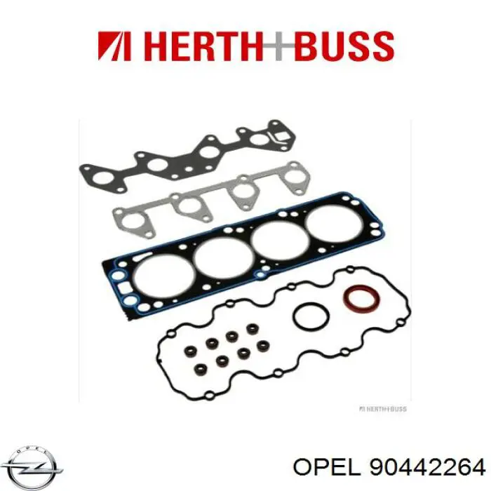 90442264 Opel juego de juntas de motor, completo, superior