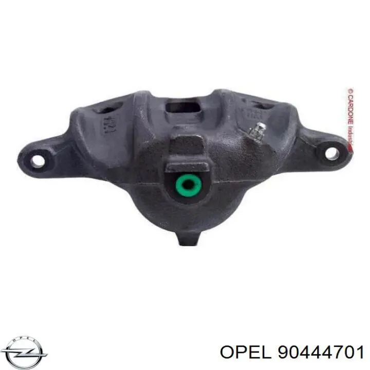 90444701 Opel pinza de freno delantera derecha