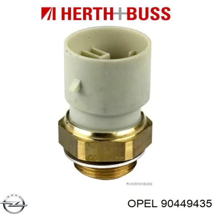 Sensor de temperatura 90449435 Opel