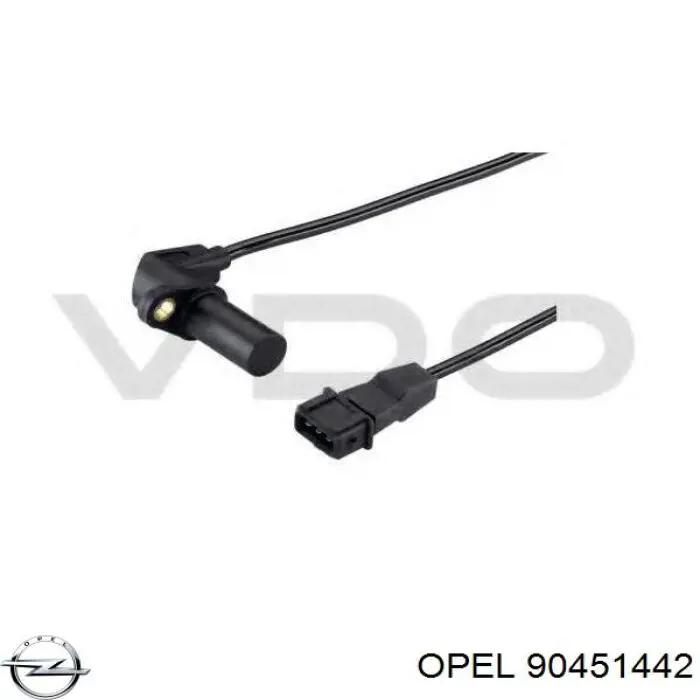90451442 Opel sensor de cigüeñal