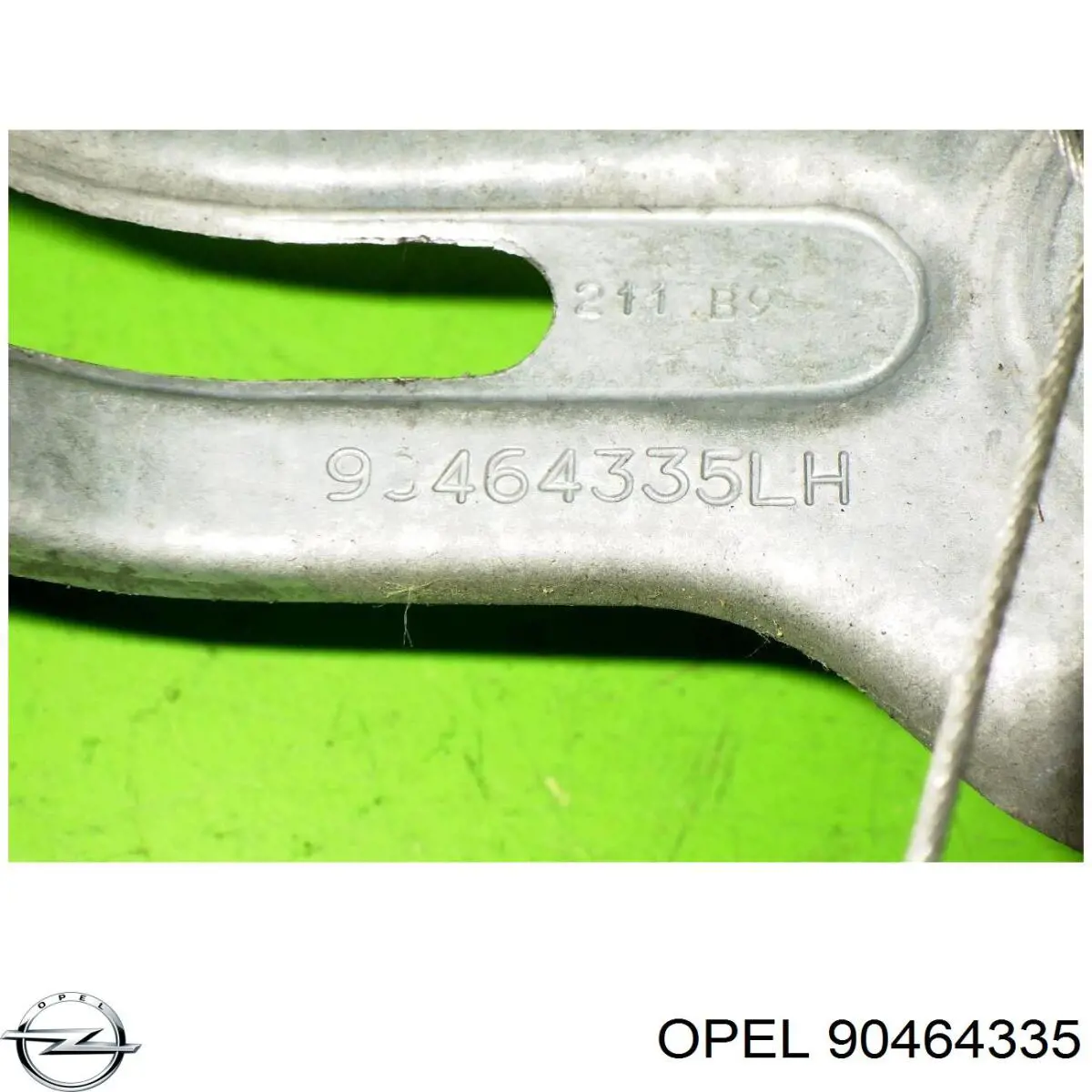 5140007 Opel mecanismo de elevalunas, puerta trasera izquierda