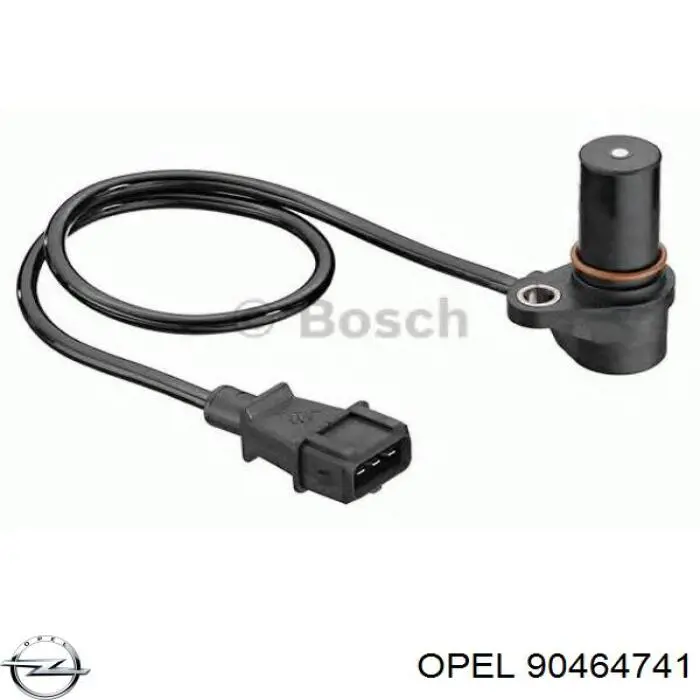 90464741 Opel sensor de posición del cigüeñal