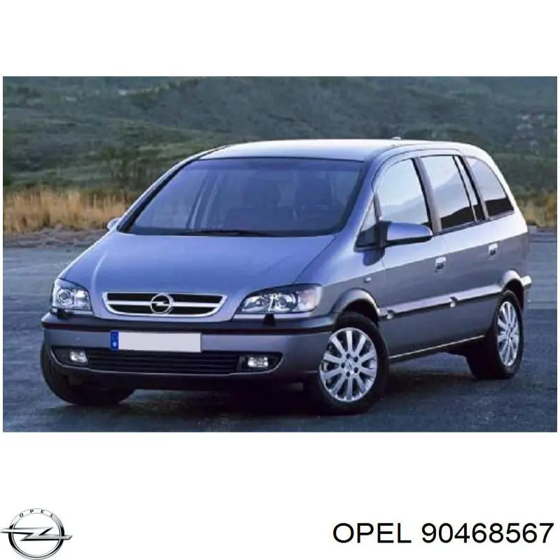 90468567 Opel casquillo de barra estabilizadora delantera