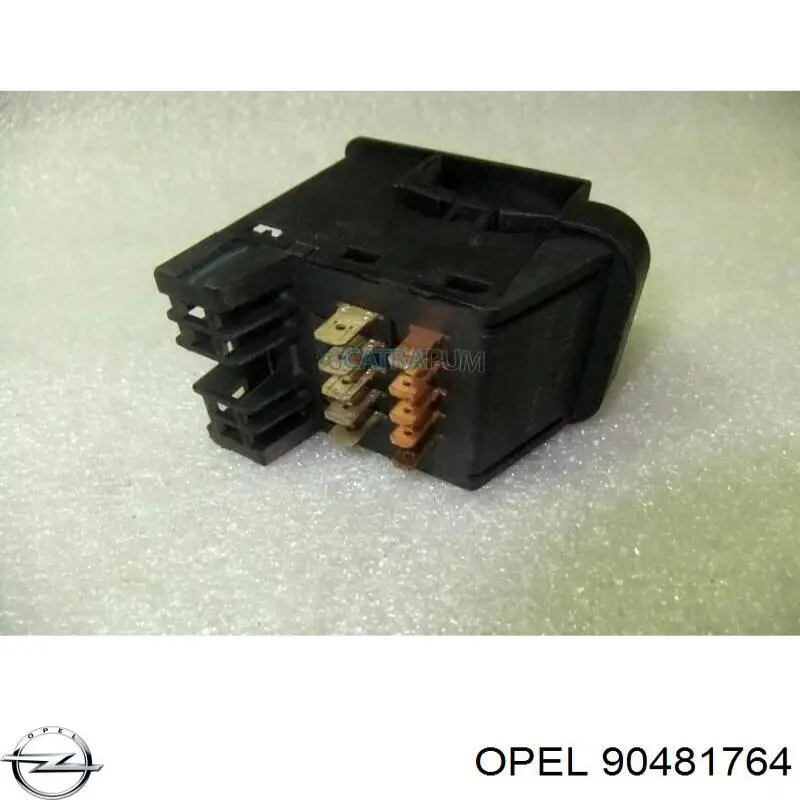 90481764 Opel Interruptor de luces en el tablero