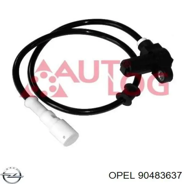 Comprar 90483637 Opel Sensor revoluciones de la rueda, delantero