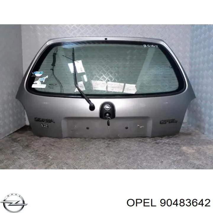 Tapa del maletero para Opel Corsa (73, 78, 79)
