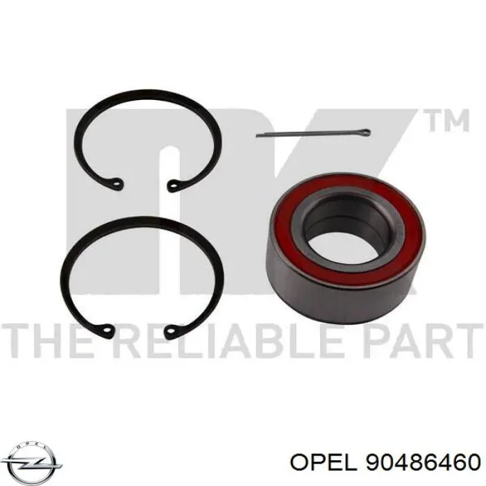 Cojinete de rueda delantero Opel 90486460 precio, desde 22,16 EUR