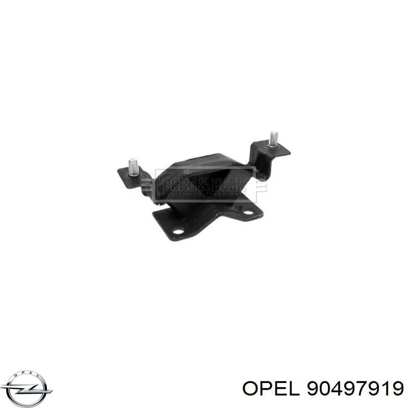 90497919 Opel soporte motor delantero