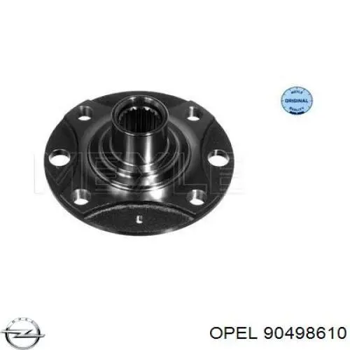 90498610 Opel cubo de rueda delantero