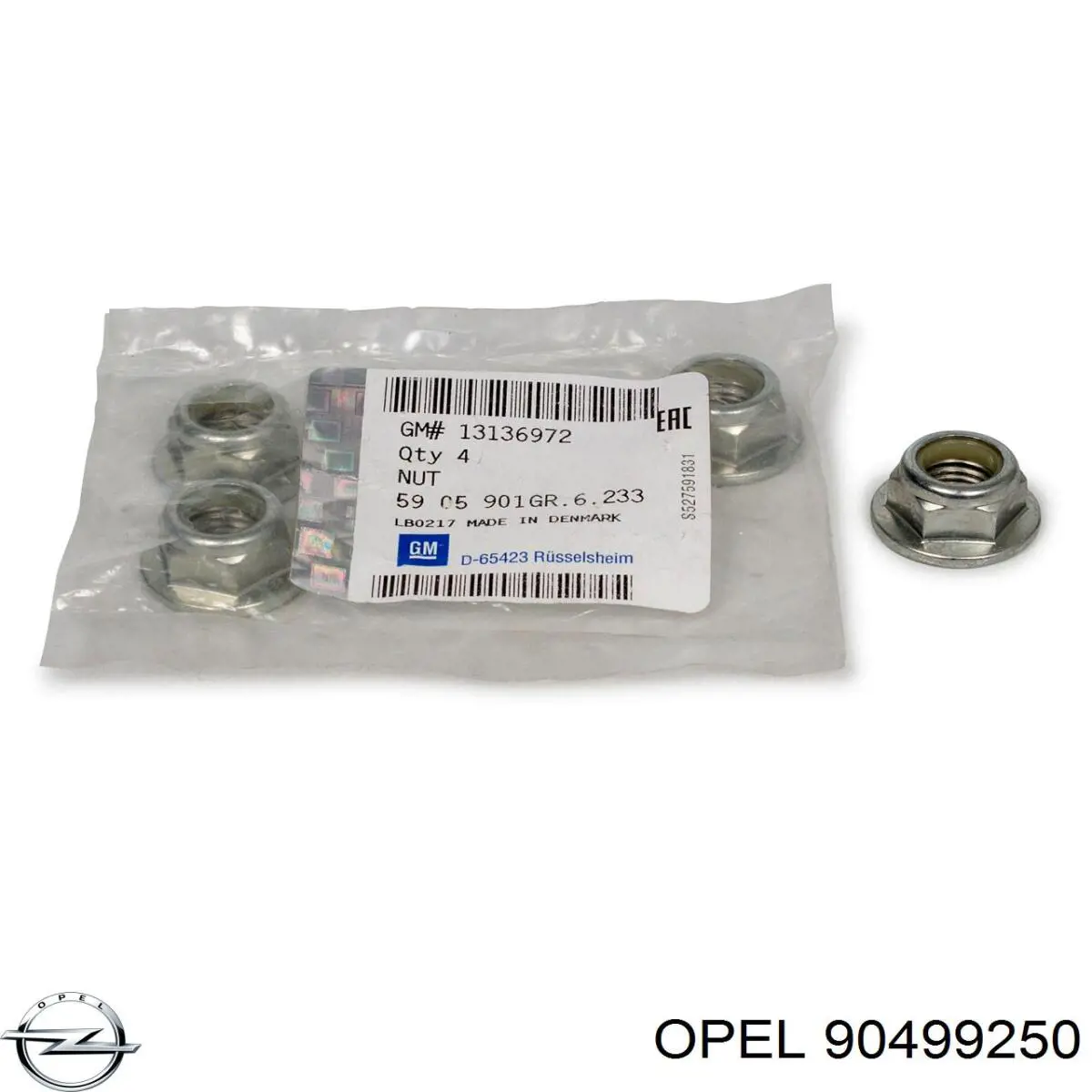 Tapa de aceite de motor 90499250 Opel