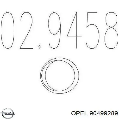 Comprar 90499289 General Motors Junta de escape