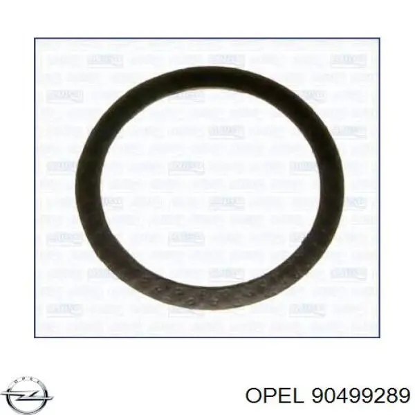 90499289 Opel junta, tubo de escape silenciador