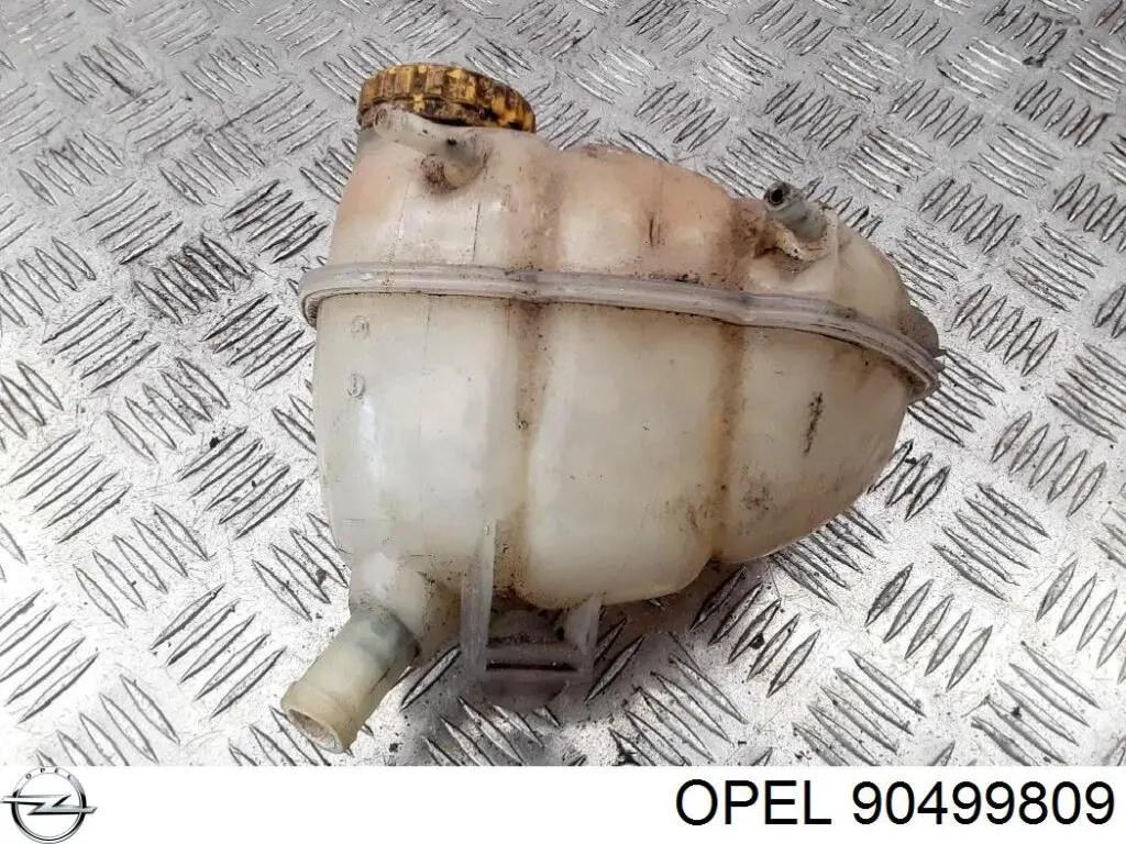 90499809 Opel vaso de expansión, refrigerante