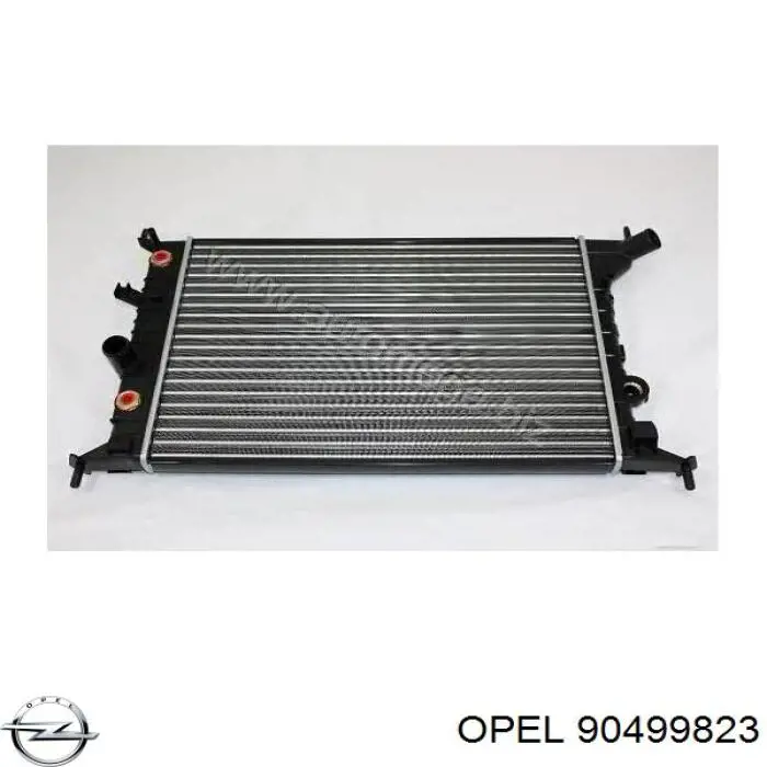 90499823 Opel radiador refrigeración del motor