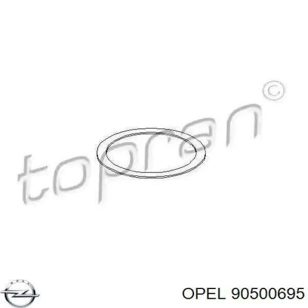 90500695 Opel junta, tubo de escape silenciador