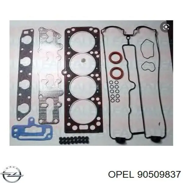 90509837 Opel juego de juntas de motor, completo, superior