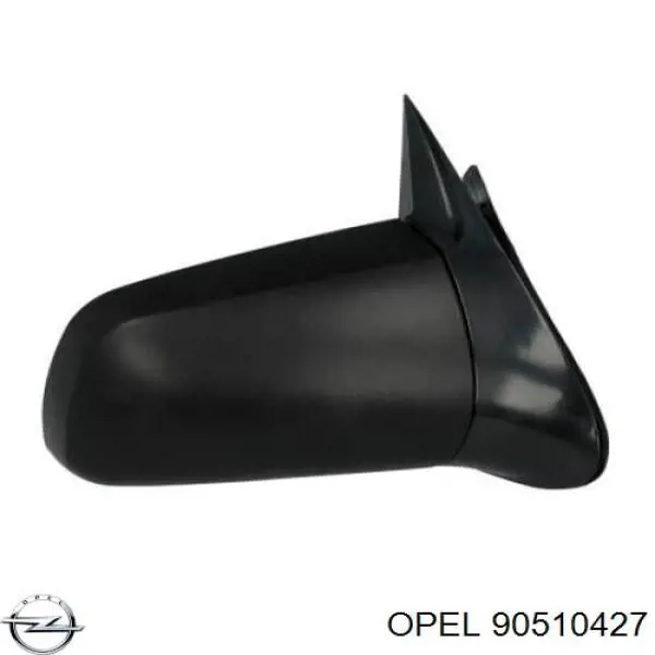 90510427 Opel espejo retrovisor izquierdo