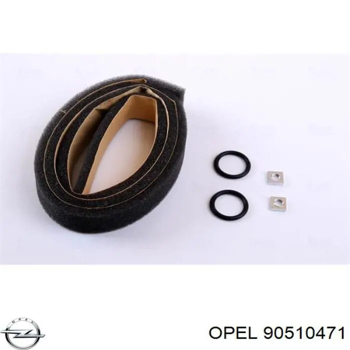 90510471 Opel radiador de calefacción