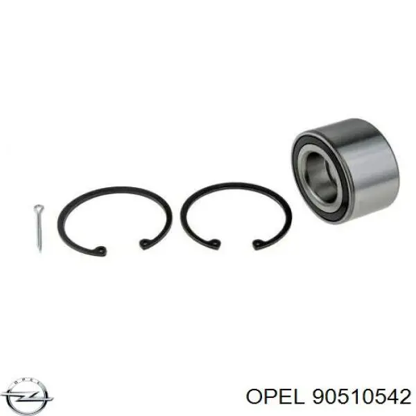 90510542 Opel cojinete de rueda delantero