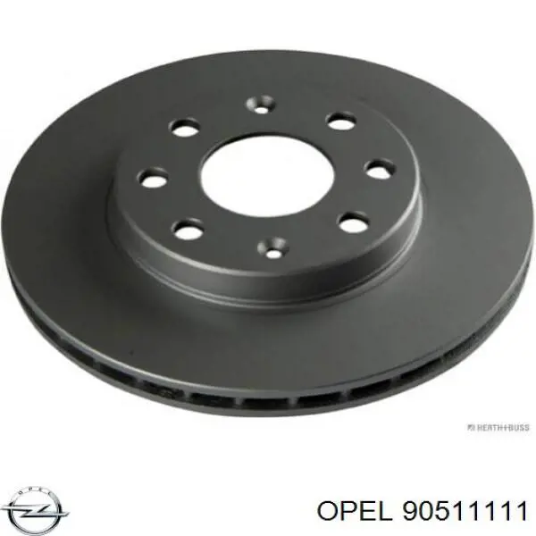 Freno de disco delantero Opel Astra 51, 52, F35, M35