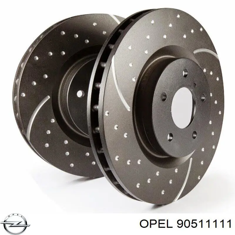 Freno de disco delantero Opel Astra 51, 52, F35, M35