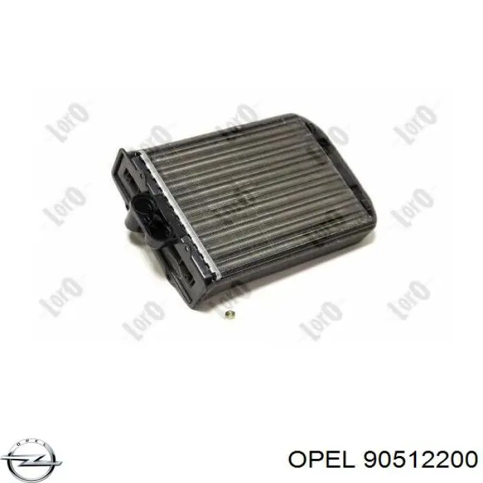 90512200 Opel radiador de calefacción