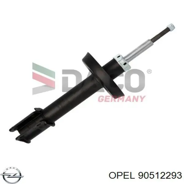 90512293 Opel amortiguador delantero