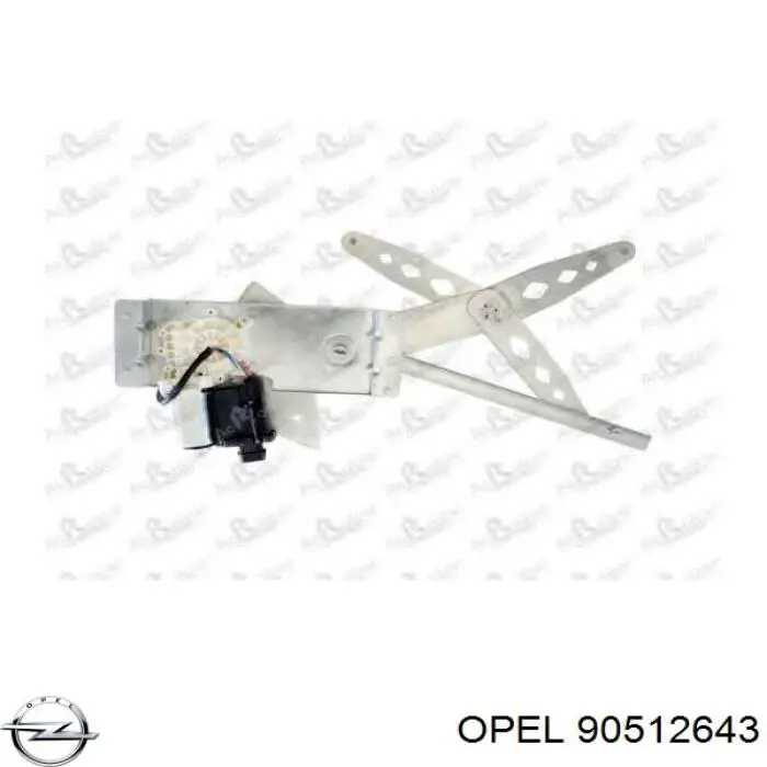 Comprar 90512643 Opel Mecanismo de elevalunas delantero izquierdo