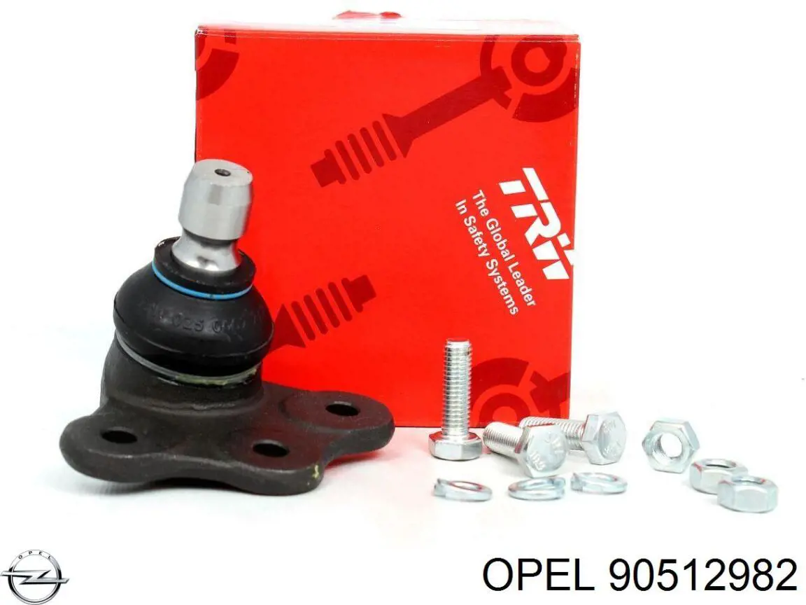 90512982 Opel rótula de suspensión inferior