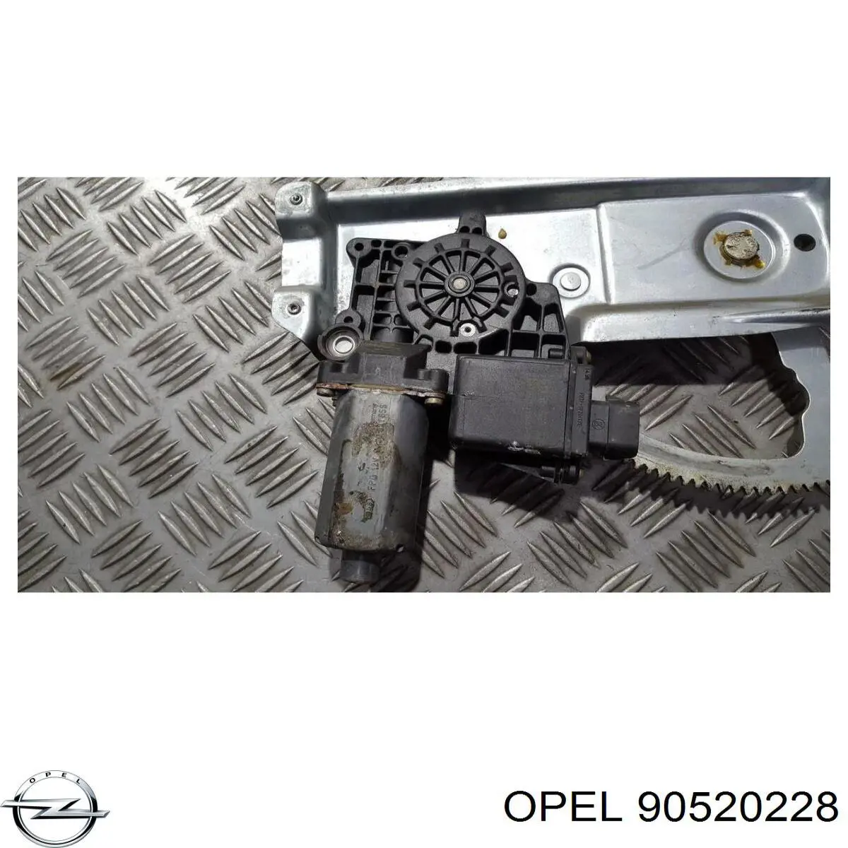 Mecanismo de elevalunas delantero derecha 90520228 Opel