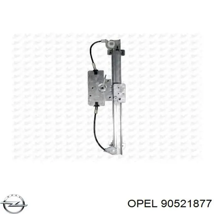 Mecanismo alzacristales, puerta trasera izquierda para Opel Astra (F48, F08)