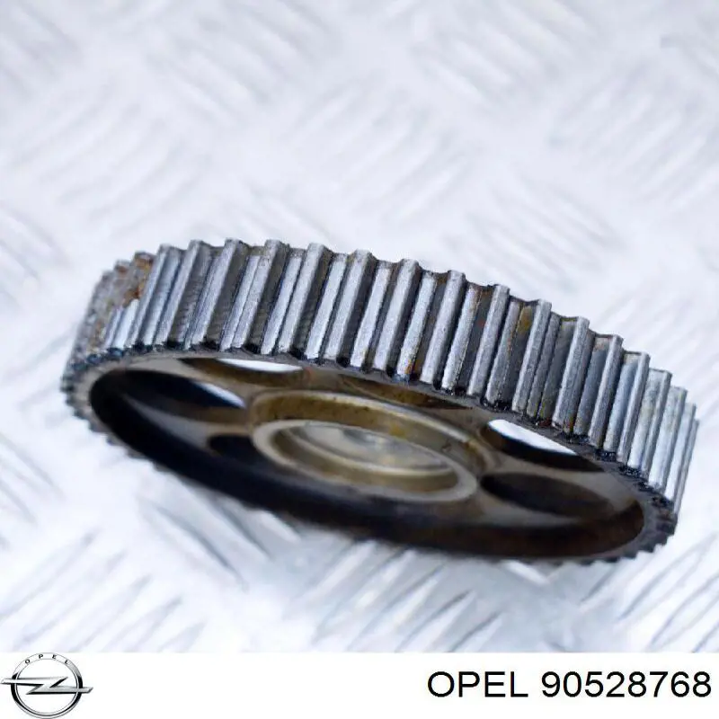 Rueda dentada del árbol de levas de admisión 90528767 Opel