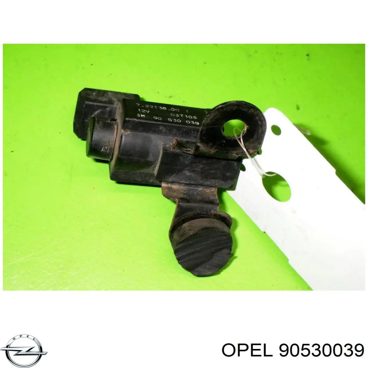 Válvula de solenoide de control de mariposa EGR Opel 90530039
