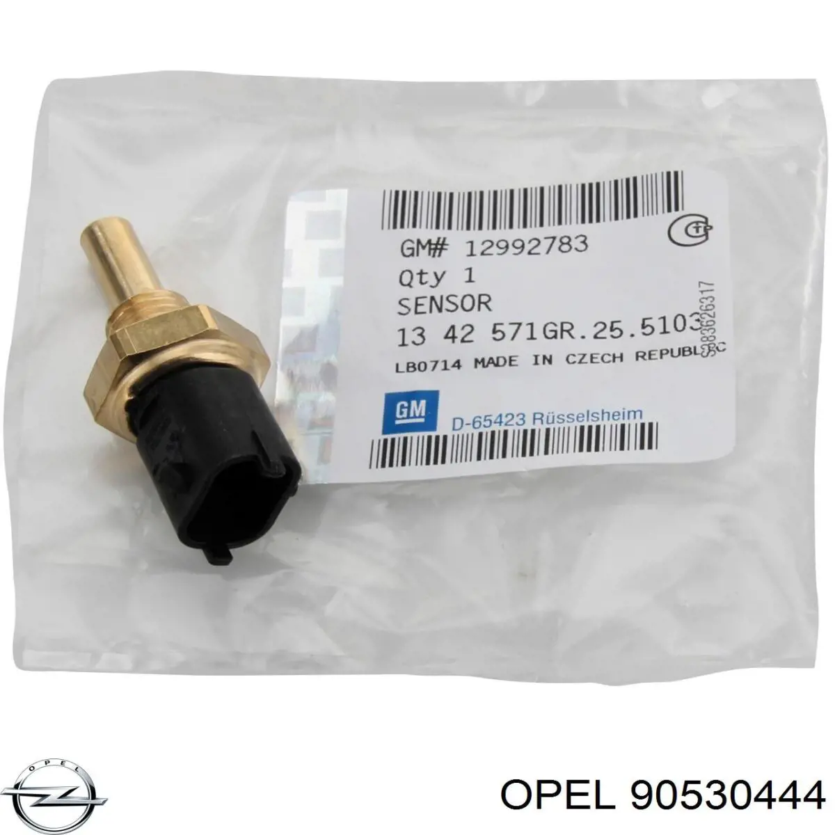 90530444 Opel sensor de temperatura del refrigerante