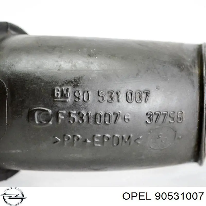 Manguera de drenaje de la carcasa del filtro de aire 90531007 Opel