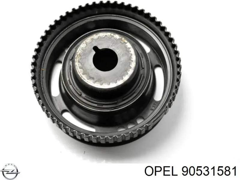 90531581 Opel polea de cigüeñal