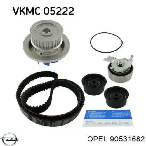 Correa de distribución Opel 90531682 precio, desde 26,10 EUR