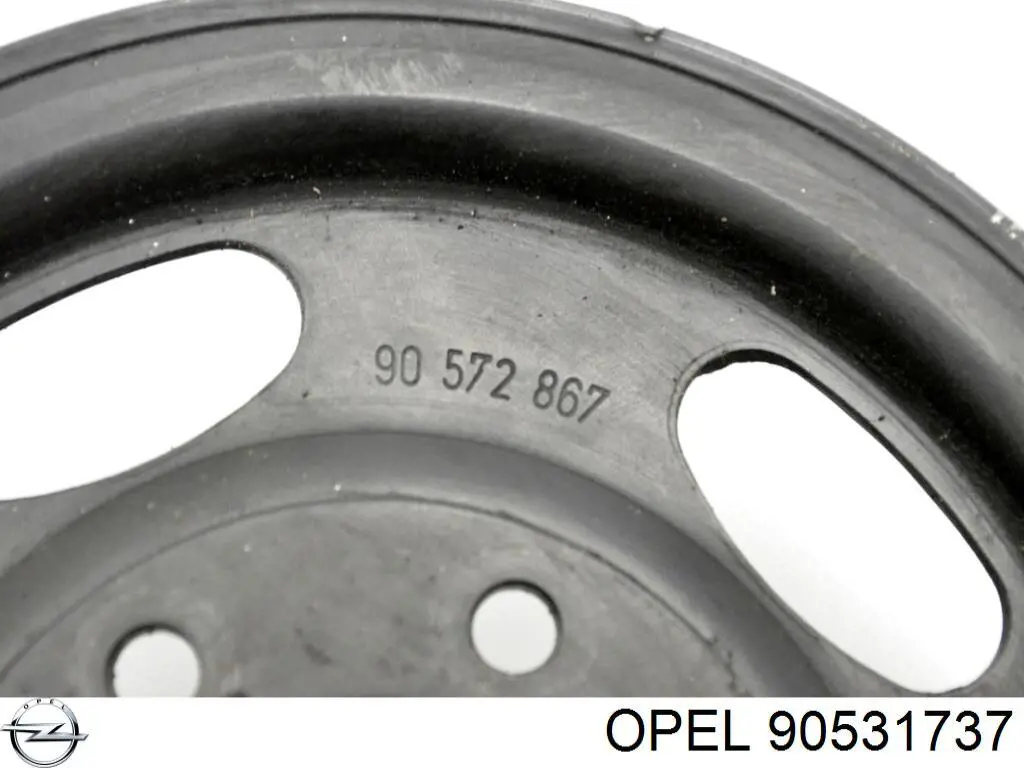 90531737 Opel Polea de la bomba de agua