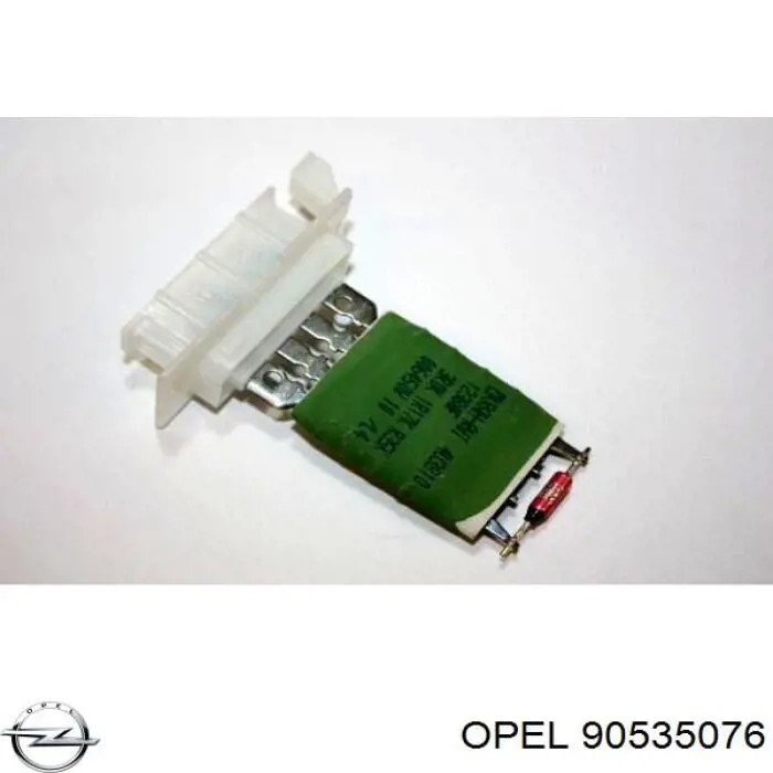 90535076 Opel control de velocidad de el ventilador de enfriamiento (unidad de control)