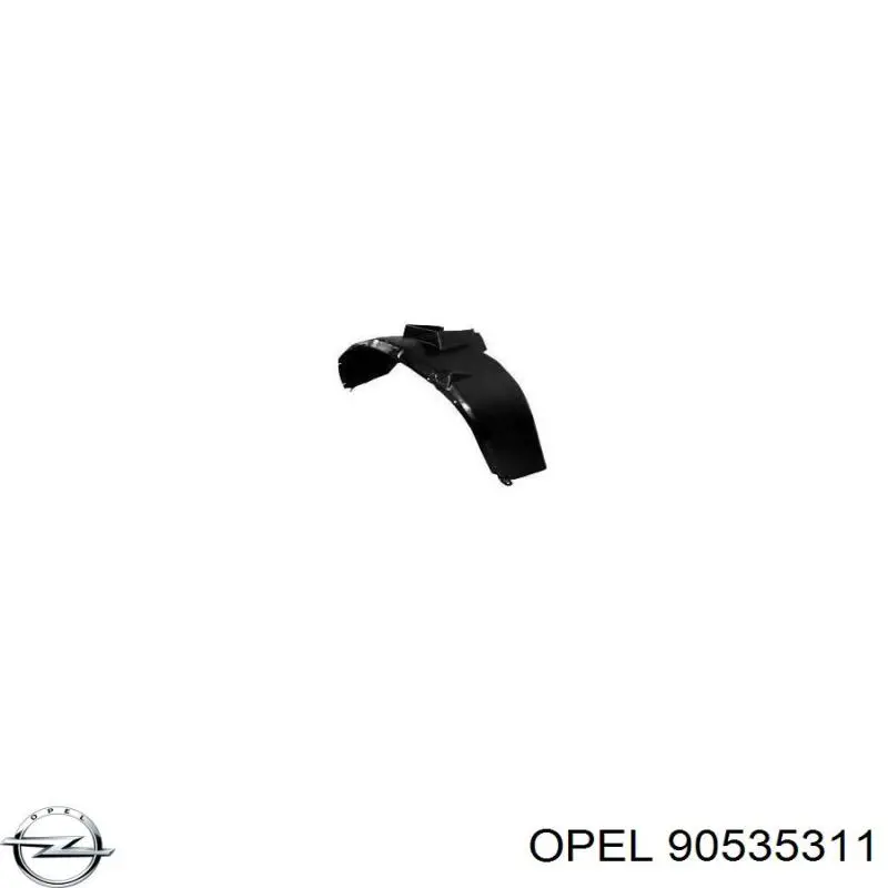 Comprar OP0283603 Prasco Paso de rueda delantero derecho