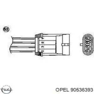 Comprar 90536393 Opel Sensor de oxígeno previo al catalizador