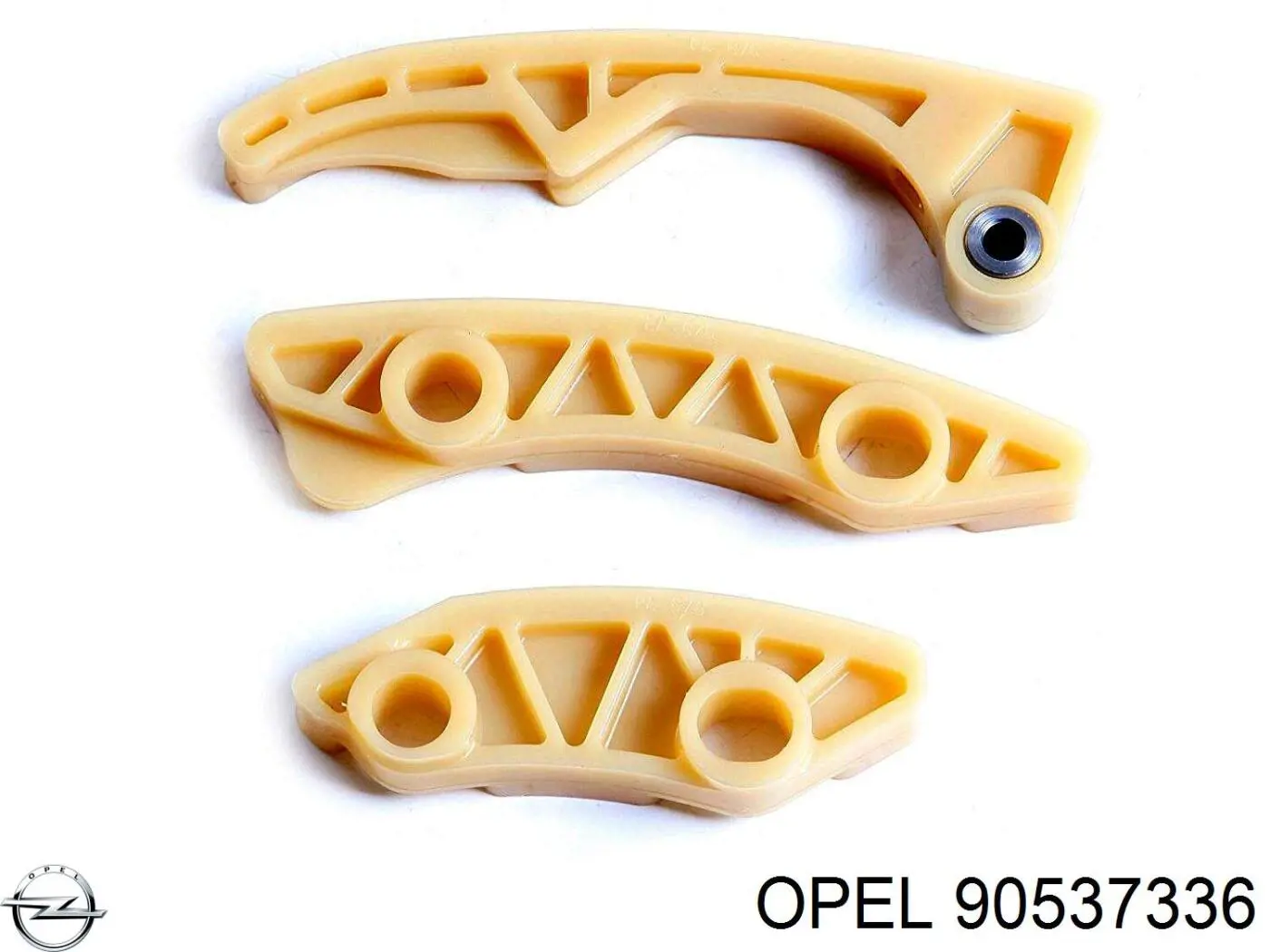 90537336 Opel carril de deslizamiento, cadena de distribución superior