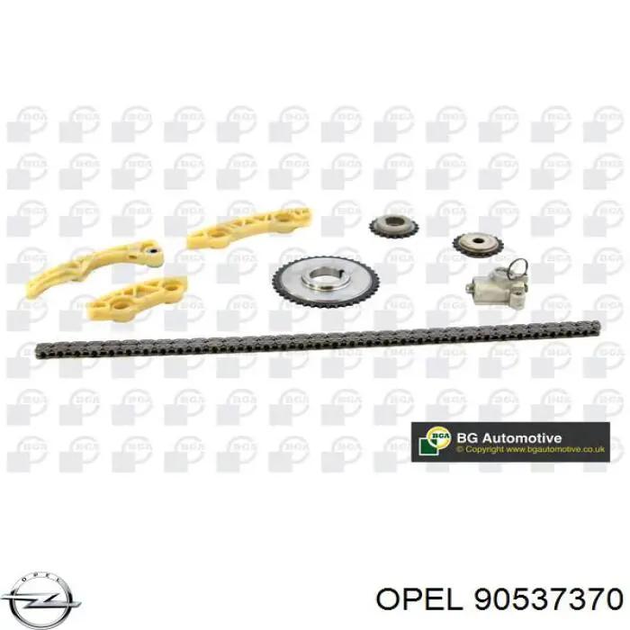 90537370 Opel cadena de distribución, eje de balanceo