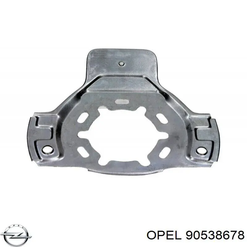 90538678 Opel chapa protectora, disco de freno delantero