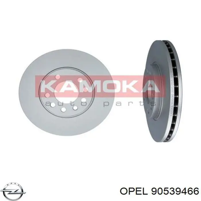 90539466 Opel freno de disco delantero