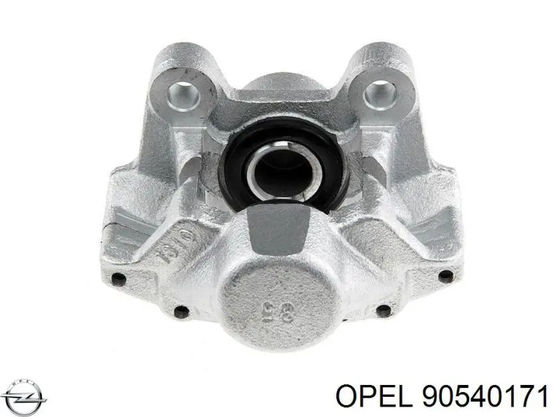 90540171 Opel pinza de freno trasero derecho