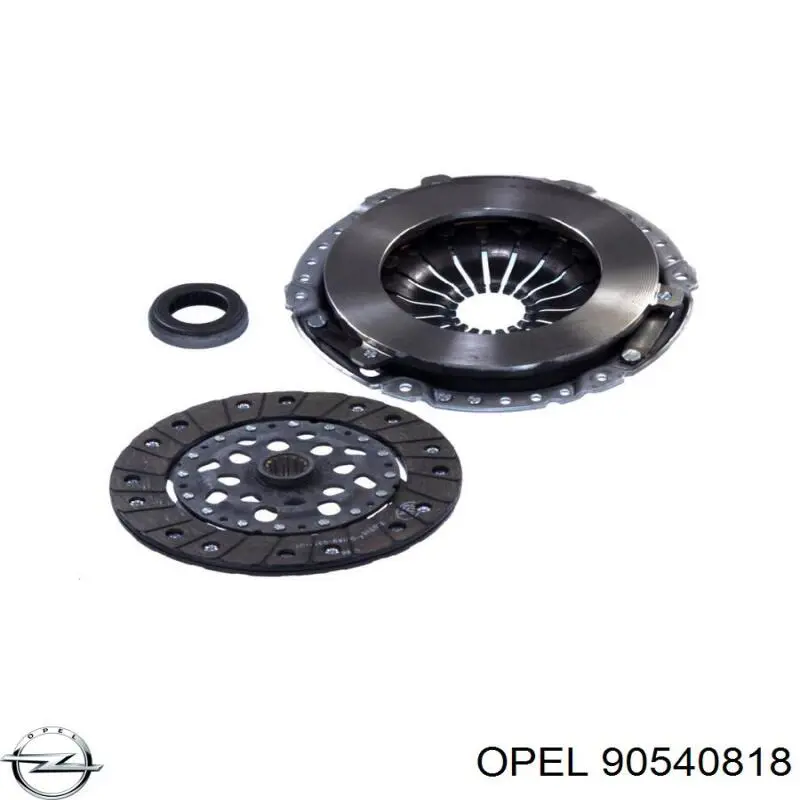 90540818 Opel kit de embrague (3 partes)